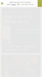 Mobile Screenshot of folkartmuseum.org